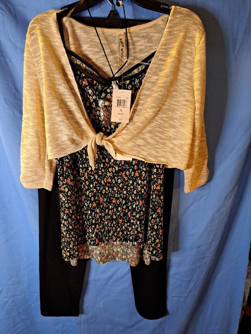 Knit Works 3pcs Set Girls Size XL